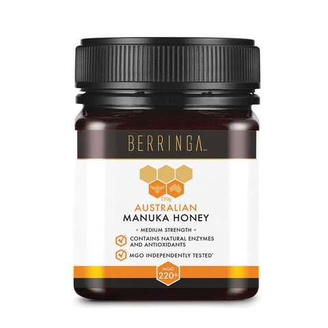 Berringa - Australian Manuka Honey - Medium Strength MGO 220+ (250g)