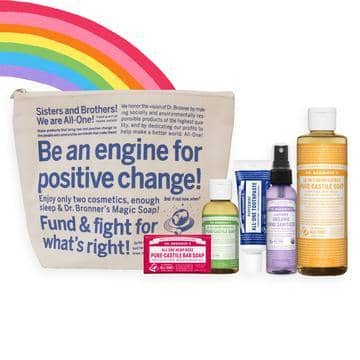 Dr Bronners - Follow The Rainbow Travel Pack (Limited Edition)