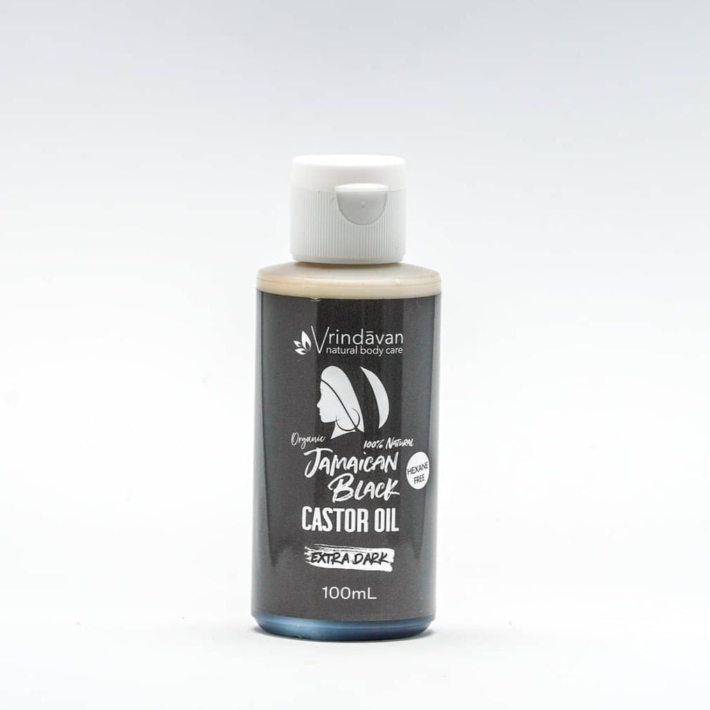 Vrindavan - 牙买加黑蓖麻油 - 特黑未精制 (100ml)