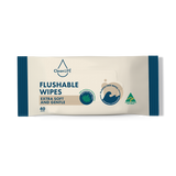 CleanLIFE Flushable Wipes - 40 Wipes