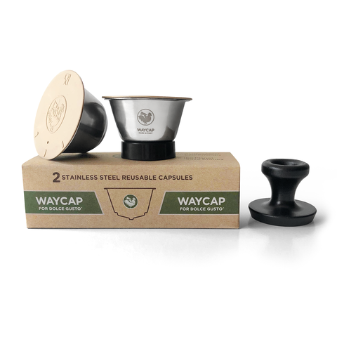 WayCup -  Dolce Gusto®* Compatible Refillable Capsules - Two Pack