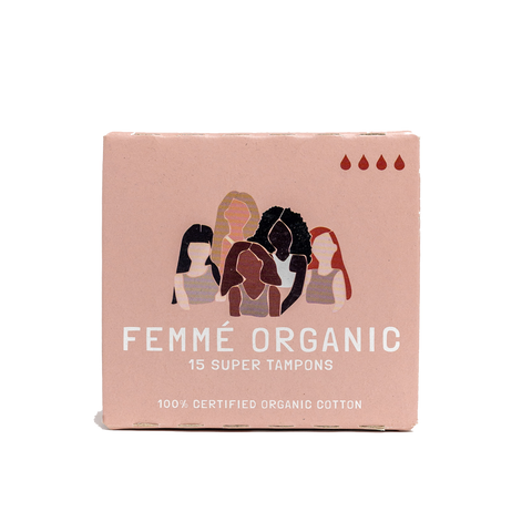 Femme Organic - Tampons - Super (15 pieces)