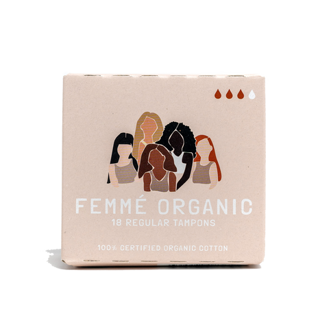 Femme Organic - Tampons - Regular (18 pieces)