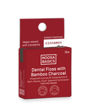 Noosa Basics - Dental Floss with Bamboo Charcoal - Cinnamon (35m)