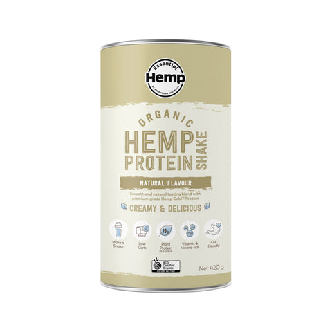 Hemp Foods 澳大利亚必需大麻蛋白粉 - 天然(420 克)