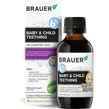 Brauer - Baby and Child Teething Liquid (100ml) (EXPIRES 5/2022)