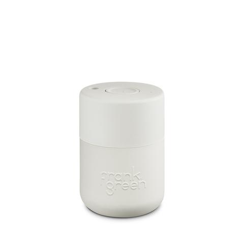 Frank Green - Original Reusable Cup with Push Button Lid - Cloud (8oz)