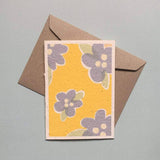 Seed And Ink - Seeded Card - Flower Power in Yellow