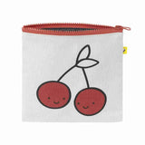 Fluf - Zip Snack Sack - Red Cherries