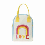 Fluf - Zipper Lunch Bag - Love