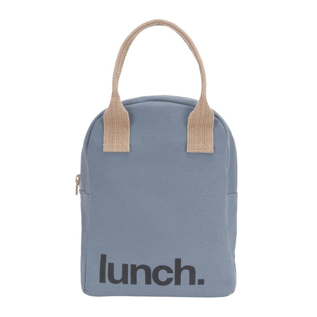 Fluf - Zipper Lunch Bag - Blue Lunch
