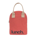 Fluf - Zipper Lunch Bag - Red Lunch