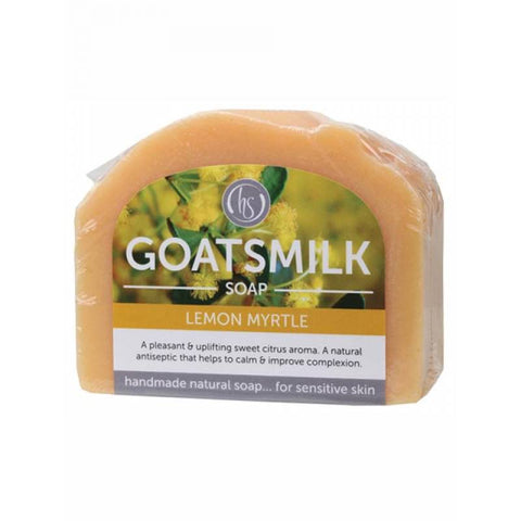 Harmony Soapworks - Goats Milk Soap - Lemon Myrtle (140g)
