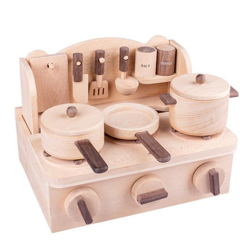 Bare & Co. - Wooden Toy - Kitchen