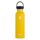 Hydro Flask - Double Insulated Standard Mouth Bottle with Flex Cap - Sunflower (621ml)