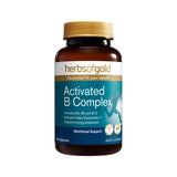 Herbs of Gold - Activated B Complex (60 capsules) Best Before 04/2024