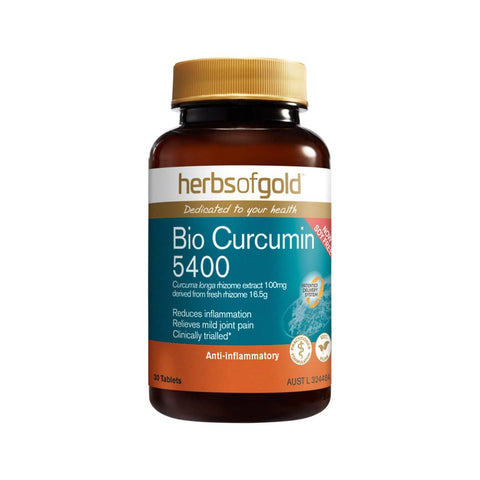 Herbs of Gold - Bio Curcumin 5400 (30 Tablets)