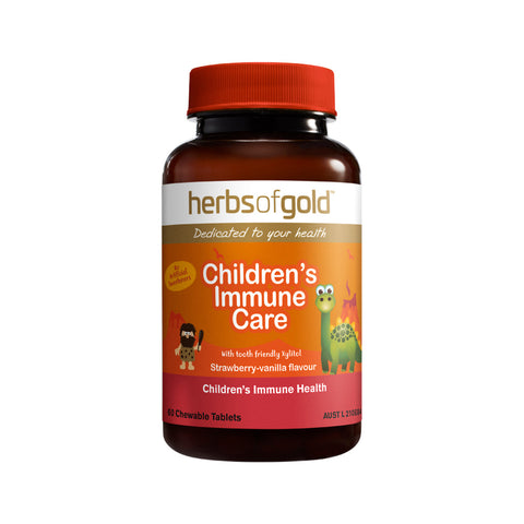 Herbs of Gold - Children's Immune Care Chewable (60 Tablets)