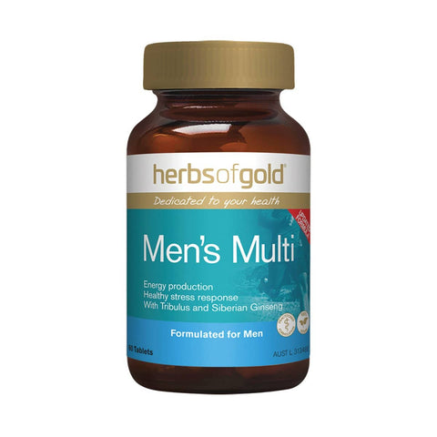 Herbs of Gold - Men's Multi + (60 tablets)