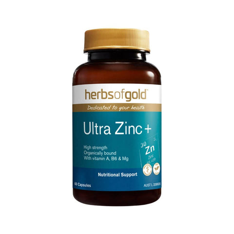 Herbs of Gold - Ultra Zinc+ (60 Capsules)