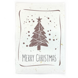 Bare & Co. - Seeded Christmas Card - Neutral Christmas Tree