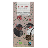 Bennetto Natural Food Co. - Organic and Fairtrade Dark Chocolate - Coffee in Madagascar (100g)