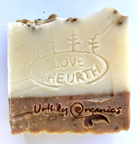 Urthly Organics - Soap Bar - Patchouli and Lavender (100g)