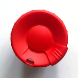 Bare & Co. - Reusable Coffee Cup with Plug Lid - Red (12oz/340ml)