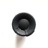 Bare & Co. - Reusable Coffee Cup with Plug Lid - Black (8oz/227ml)