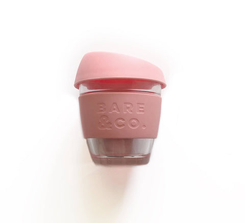 Bare & Co. - Reusable Coffee Cup - Pink (8oz/227ml)