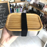 Bare & Co. - Stainless Steel Lunch Box with Bamboo Lid (800ml)