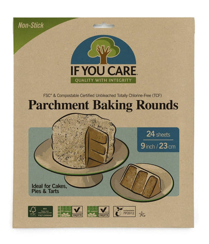 If You Care - Parchment Baking Rounds (24 sheets)