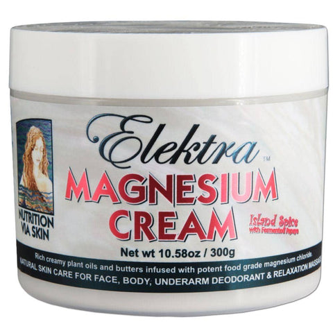 Elektra Magnesium - Magnesium Cream - Island Spice (300g)