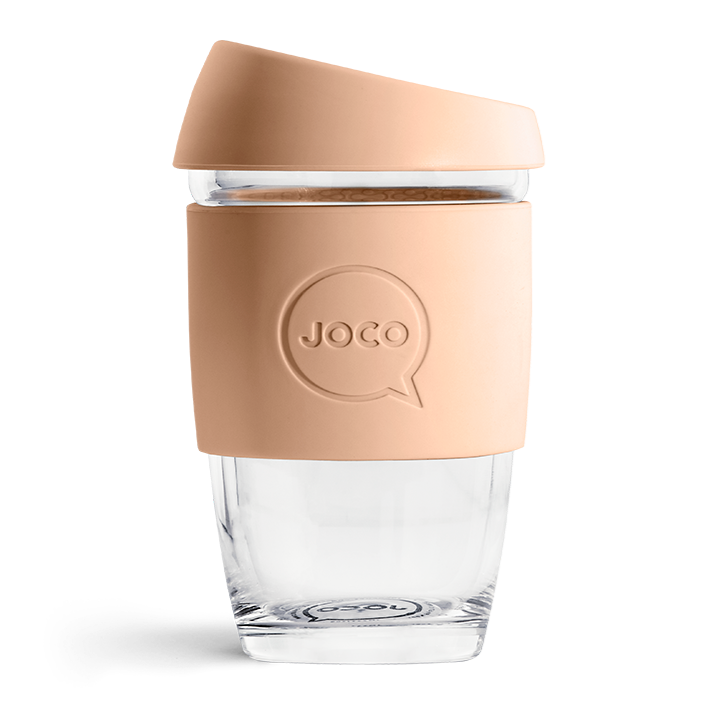 JOCO - Reusable Glass Cup - Amberlight (Extra Small 6oz)