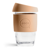 JOCO - 可重复使用的玻璃杯 - 黄油（特小 6 盎司）