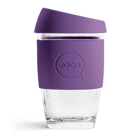 JOCO - Reusable Glass Cup - Violet (Extra Small 6oz)