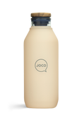 JOCO - Reusable Velvet Grip Drinking Flask - Amberlight (600ml)