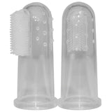 Jack N' Jill - Stage One Silicone Finger Brush - Stage 1 (6 -12 months)(2 Pack)