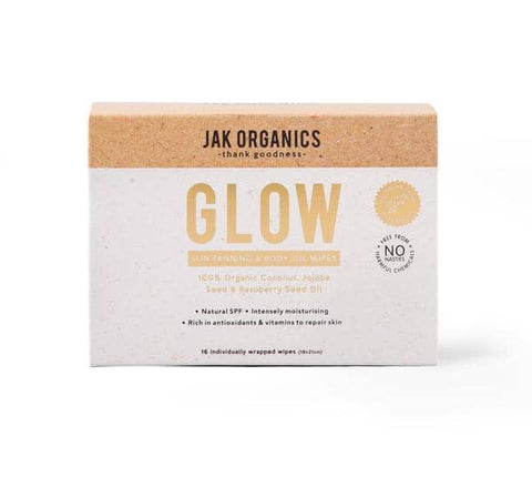 Jak Organics - Glow Wipes (16 pack)