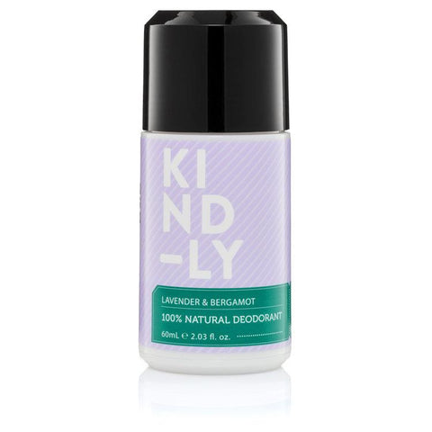 KIND-LY - Natural Deodorant - Lavender and Bergamot (60ml)
