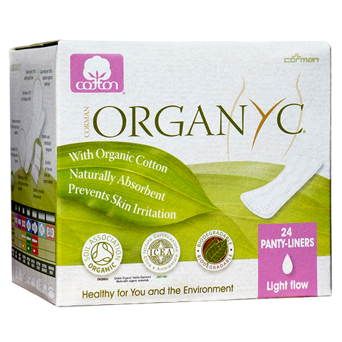 Organyc - Organic Cotton Panty Liners - Light Flow (24 pack)
