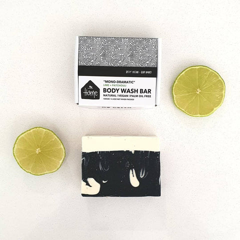 No Nasties - Solid Body Wash Bar - Lime and Patchouli (180g)