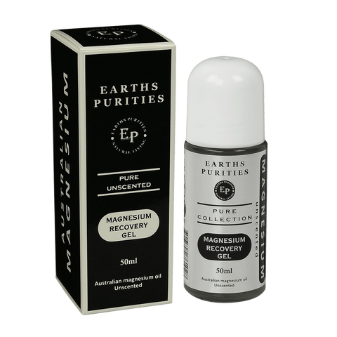 Earths Purities - Magnesium Recovery Gel - Unscented (50ml) (EXPIRES 12/2022)