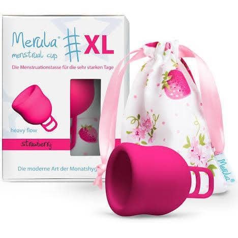 Merula - Menstrual Cup XL - Strawberry