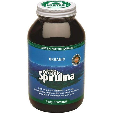 Green Nutritionals - Mountain Organic Spirulina Power (250g)