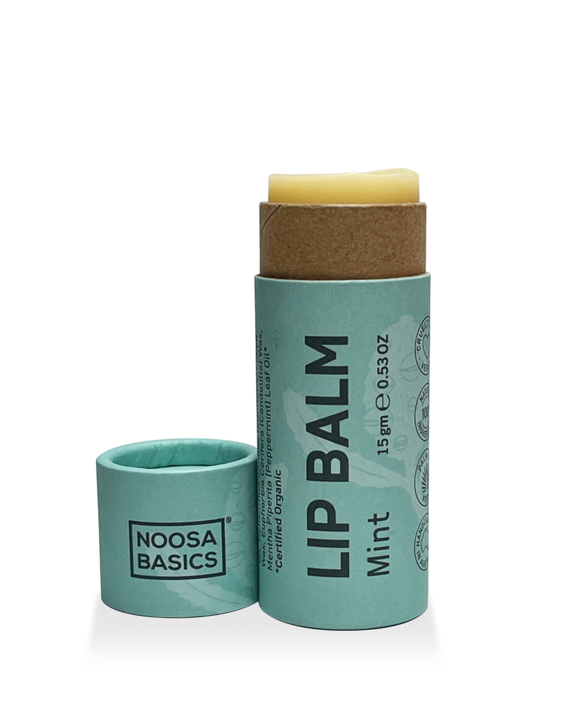 Noosa Basics - Organic Lip Balm - Mint (15g)