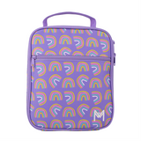 MontiiCo Large Insulated Lunch Bag - Rainbows