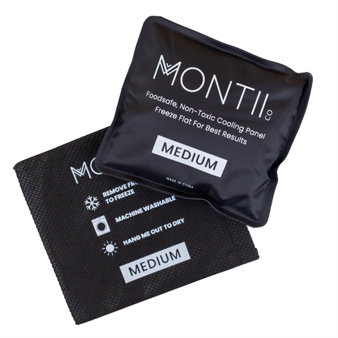 MontiiCo 中号保温午餐袋 - 鲨鱼