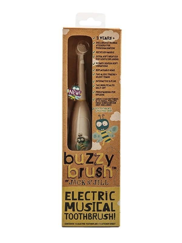 Jack N' Jill - Buzzy Brush Musical Electric Toothbrush (New Design)