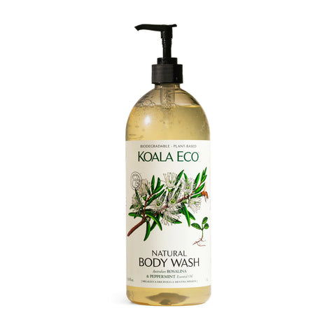 Koala Eco - Natural Body Wash - Rosalina and Peppermint (1L)